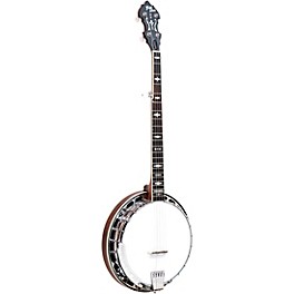 Gold Tone Professional Bluegrass Banjo Radius Fingerboard Vintage Walnut