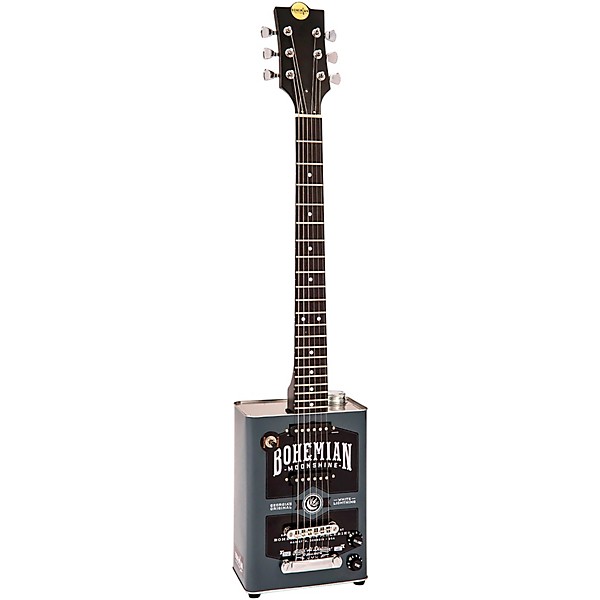ギター BOHEMIAN ELCTRICG OIL GUITAR Bohemian Gitara elektryczna w puszce olejowej, wosk