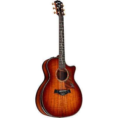 Taylor Ps24ce-K Master-Grade Koa Limited-Edition Grand Auditorium Acoustic-Electric Guitar Shaded Edge Burst for sale