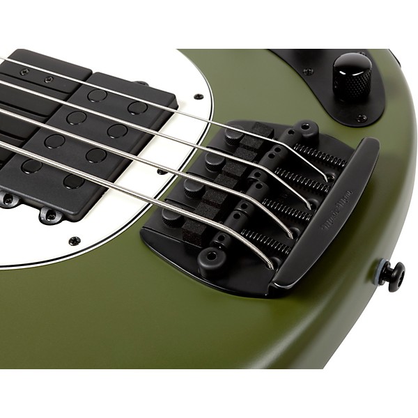 Ernie Ball Music Man Tim Commerford Artist Series Active StingRay Electric Bass Xavier Green