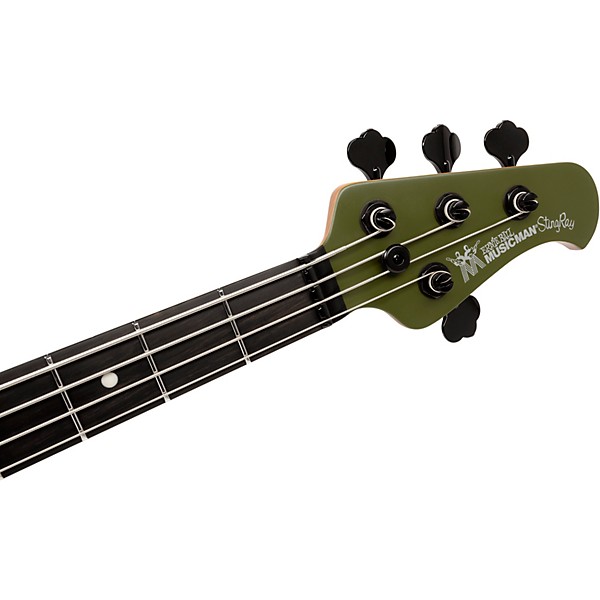 Ernie Ball Music Man Tim Commerford Artist Series Active StingRay Electric Bass Xavier Green