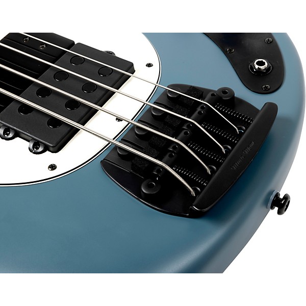 Ernie Ball Music Man Tim Commerford Artist Series Passive StingRay Electric Bass Quentin Blue