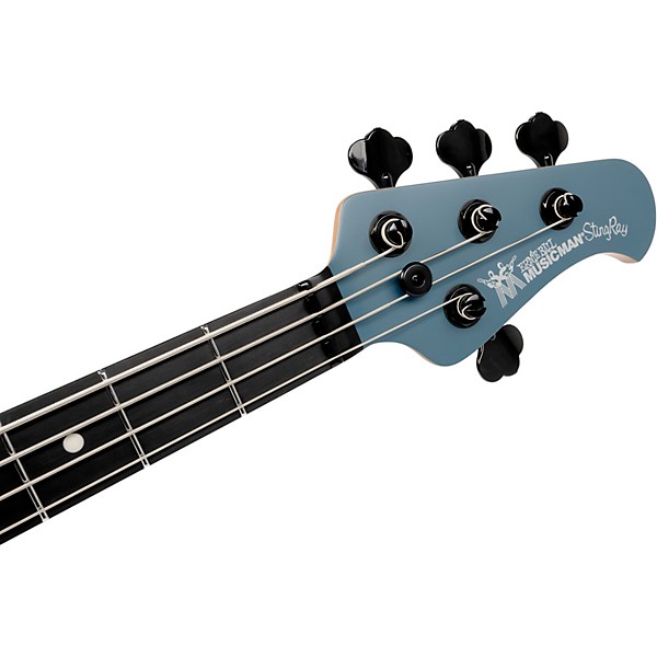 Ernie Ball Music Man Tim Commerford Artist Series Passive StingRay Electric Bass Quentin Blue