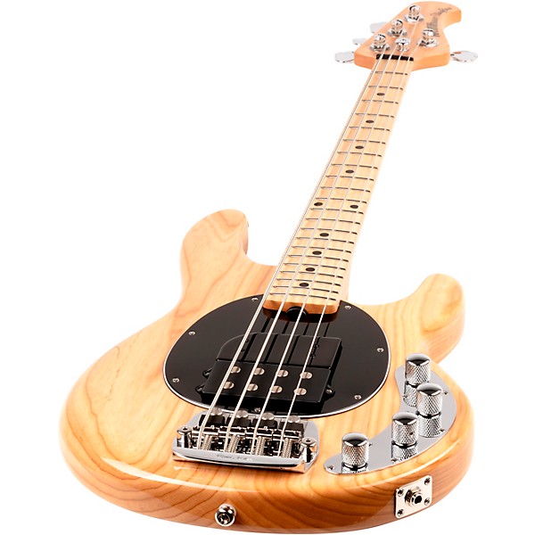 Ernie Ball Music Man Tim Commerford Artist Series Short-Scale Active StingRay Electric Bass Natural Gloss