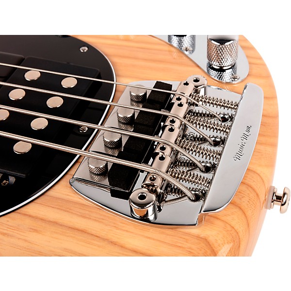 Ernie Ball Music Man Tim Commerford Artist Series Short-Scale Active StingRay Electric Bass Natural Gloss