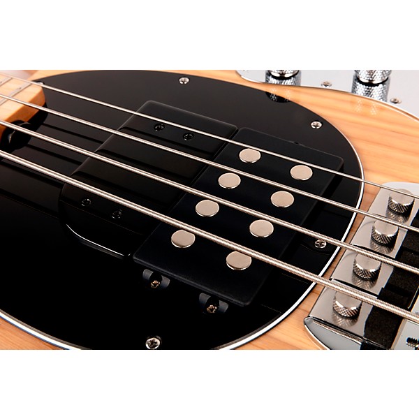 Ernie Ball Music Man Tim Commerford Artist Series Short-Scale Active StingRay Electric Bass Natural Gloss