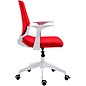Techni Mobili Height-Adjustable Mid-Back Office Chair Red