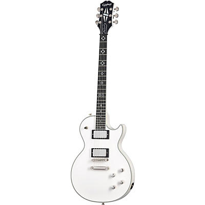 Epiphone Jerry Cantrell Prophecy Les Paul Custom Electric Guitar Bone White for sale