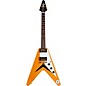 Gibson Custom 1958 Korina Flying V White Pickguard Electric Guitar Natural