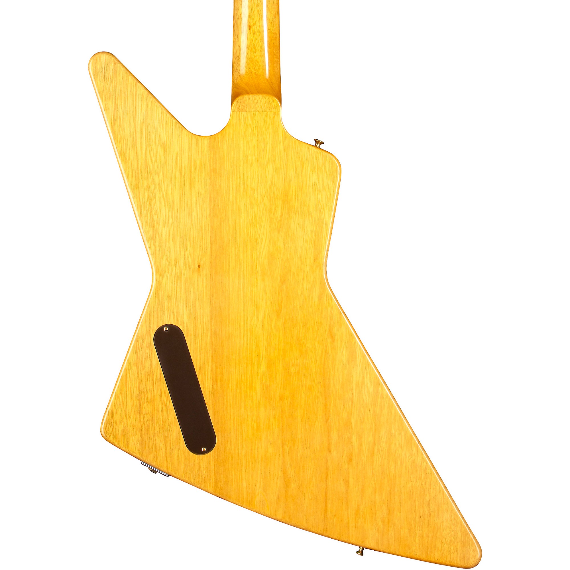 Platinum Gibson Custom 1958 Korina Explorer Black Pickguard