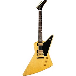 Gibson Custom 1958 Korina Explorer Black Pickguard Electric Guitar Natural