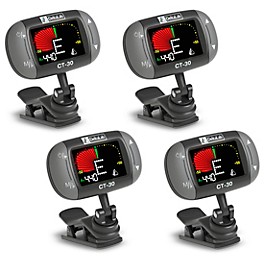 DeltaLab CT-30 Clip-On Tuner 4-Pack