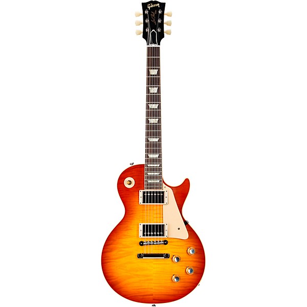 Gibson Custom M2M 1960 Les Paul Standard Reissue Gloss Electric Guitar Tangerine Burst