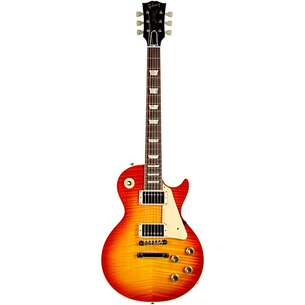 Gibson Custom M2M 1960 Les Paul Standard Reissue Gloss Electric Guitar Tangerine Burst