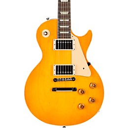 Open Box Gibson Custom M2M 1958 Les Paul Standard Reissue Gloss Electric Guitar Level 2 Lemon Burst 197881150112