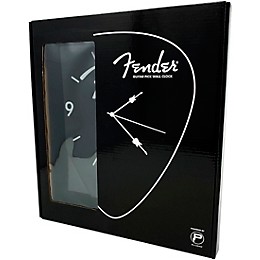 Fender Pick-Shaped Wall Clock Black