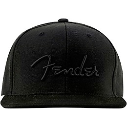 Fender Black Flatbill Hat