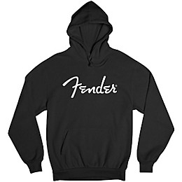 Fender Spaghetti Logo Hoodie Medium Black