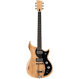 Dunable Guitars Cyclops Electric Guitar Black Limba Natural