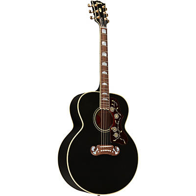 Gibson Elvis Sj-200 Acoustic-Electric Guitar Ebony for sale