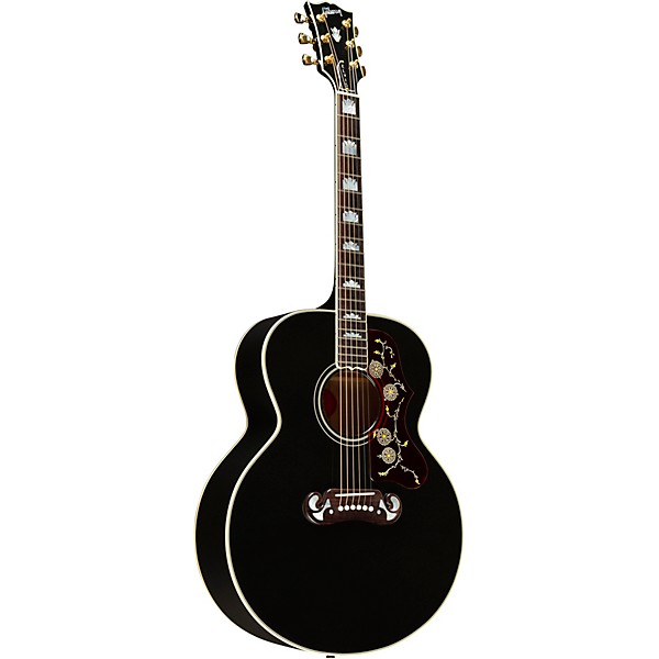 Platinum Gibson Custom Elvis SJ-200 Acoustic-Electric Guitar