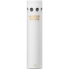 Audix M1250B Miniature Condenser Microphone White Audix M1250B Miniature Condenser Microphone White