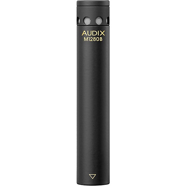 Audix M1280BO Miniature Omni-Directional Condenser Microphone Black