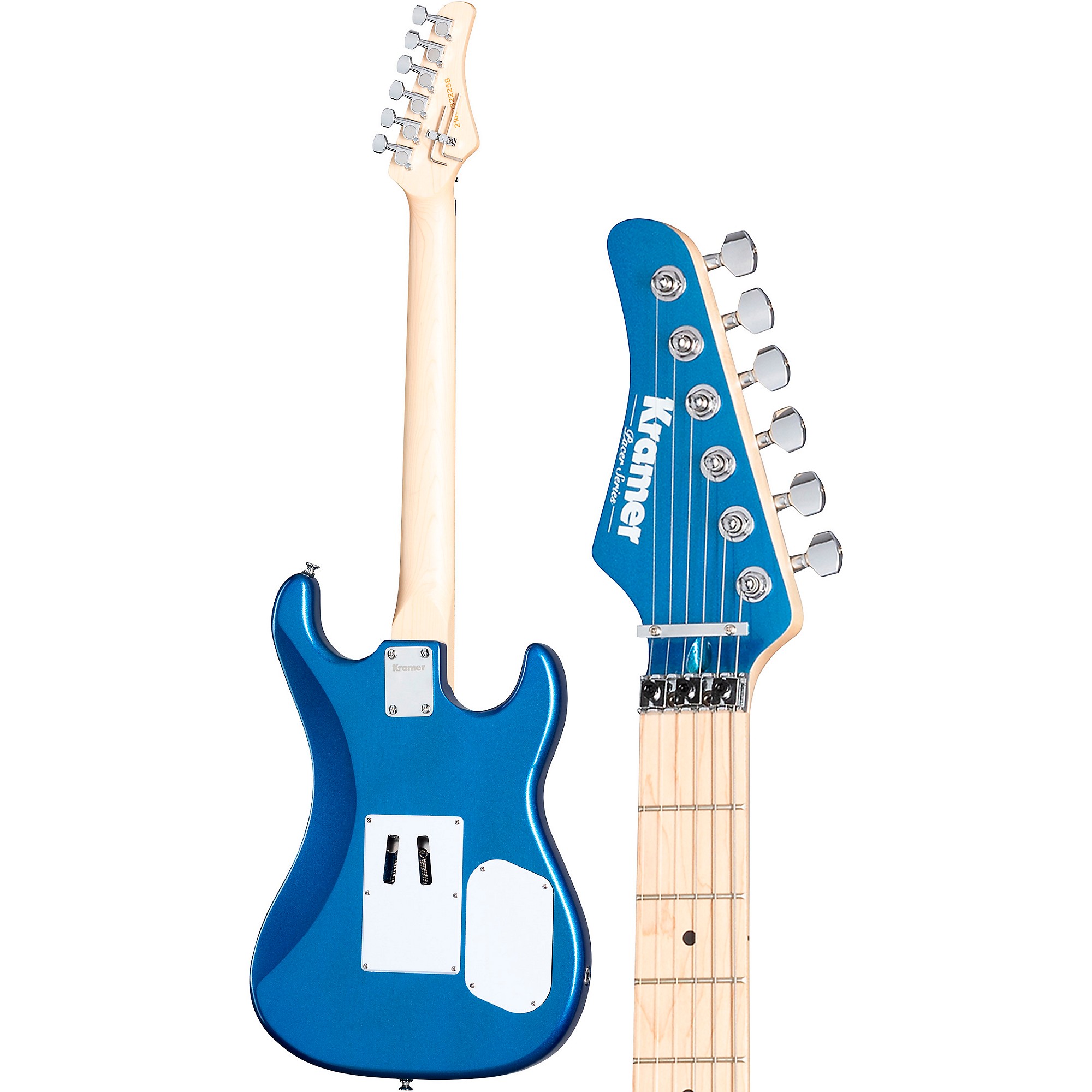 Kramer Pacer Classic Left-Handed Electric Guitar Radio Blue