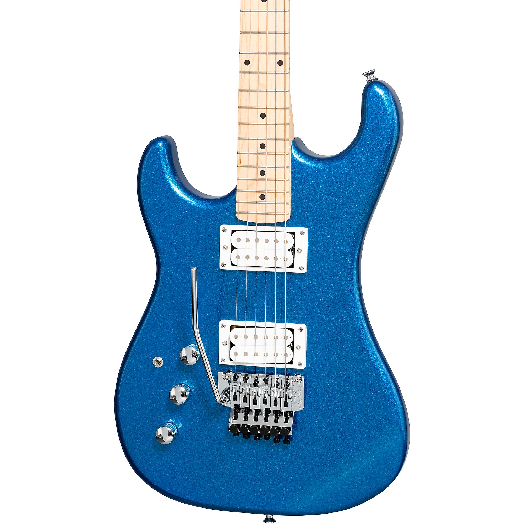 Kramer Pacer Classic Left-Handed Electric Guitar Radio Blue
