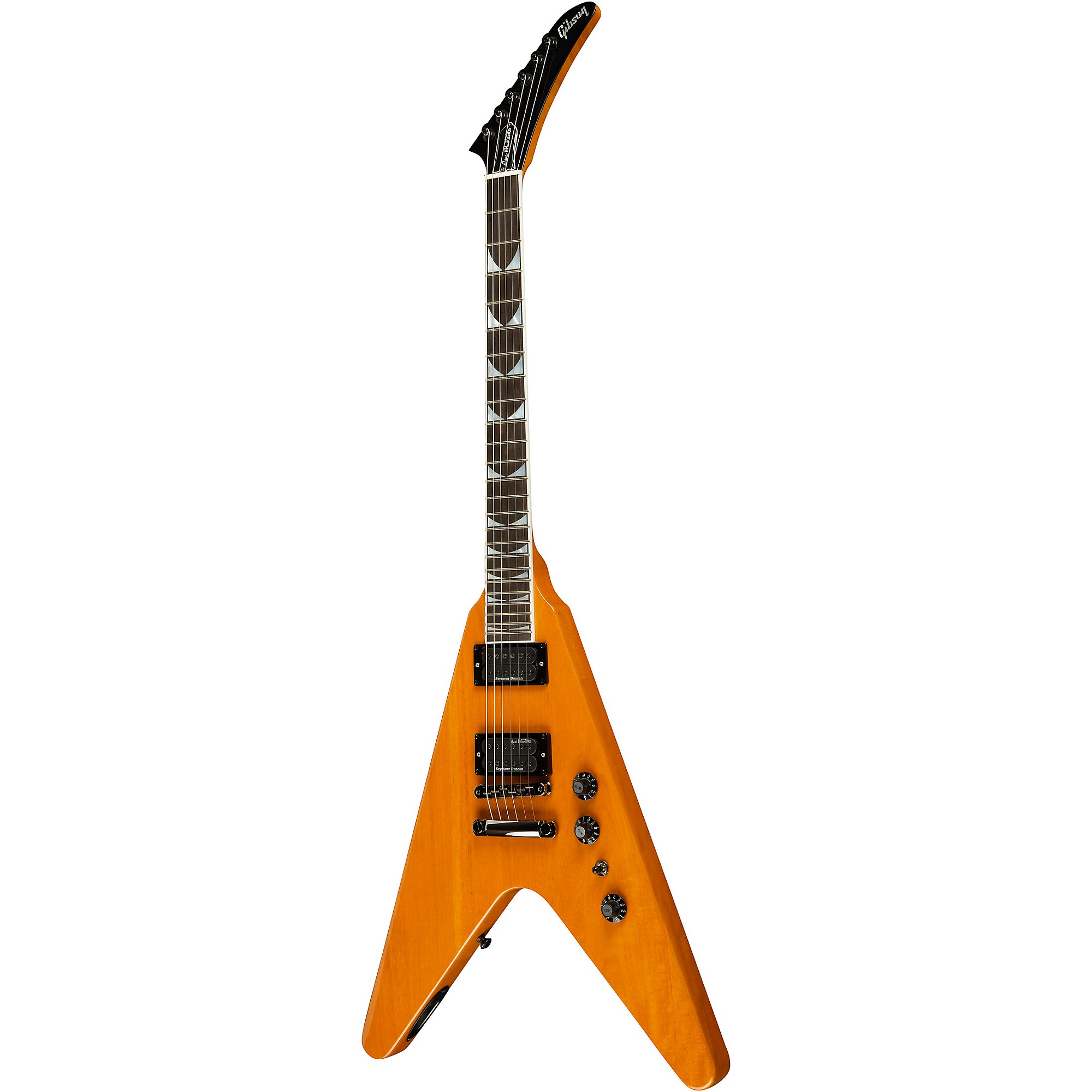 Open Box Gibson Dave Mustaine Flying V EXP Electric Guitar Antique