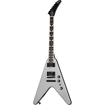 Gibson Dave Mustaine Flying V Exp Electric Guitar Silver Metallic for sale