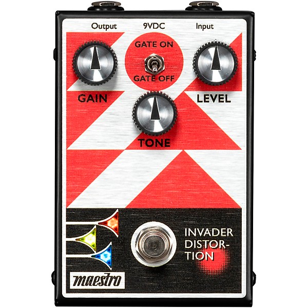Open Box Maestro Invader Distortion Effects Pedal Level 1