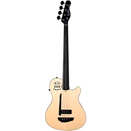 Godin A4 Ultra Natural Fretless Semi-Acoustic Bass Natural