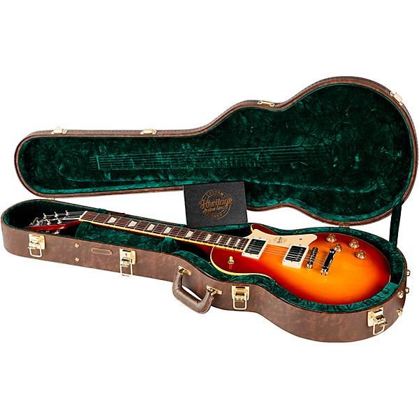 Heritage Custom Shop Core Collection H-150 Plain Top Electric Guitar Dark Cherry Sunburst