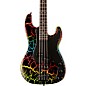 ESP LTD SURVEYOR '87 Electric Bass Rainbow Crackle thumbnail