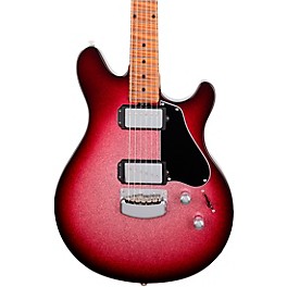 Ernie Ball Music Man Valentine Electric Guitar Pink Ch... Ernie Ball Music Man Valentine Electric Guitar Maroon Sparkle Burst