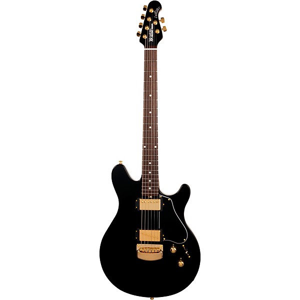 Ernie Ball Music Man Valentine Electric Guitar Gloss Black