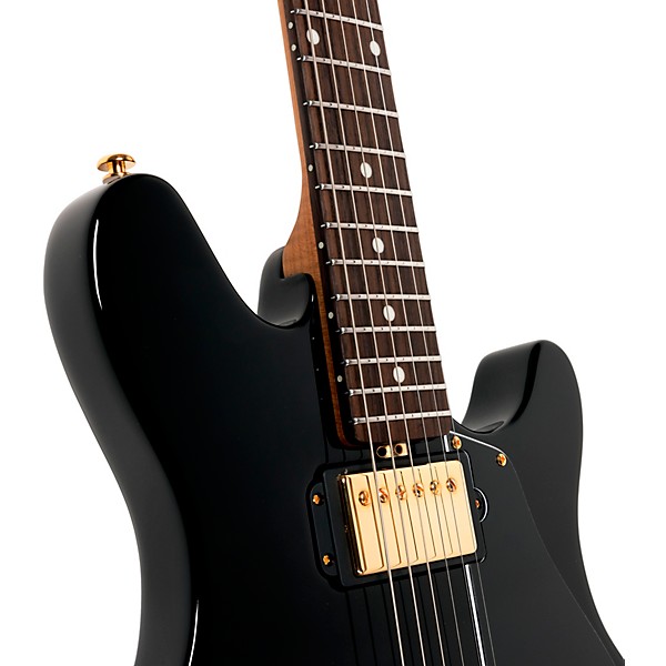 Ernie Ball Music Man Valentine Electric Guitar Gloss Black