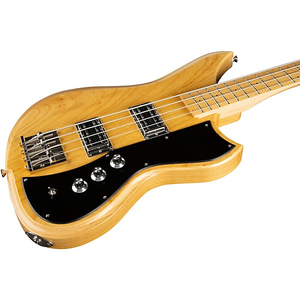 Dunable Guitars Yeti Bass Guitar Natural Swamp Ash