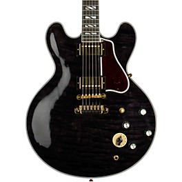 Gibson Custom B.B. King Lucille Legacy Semi-Hollow Electric Guitar Transparent Ebony