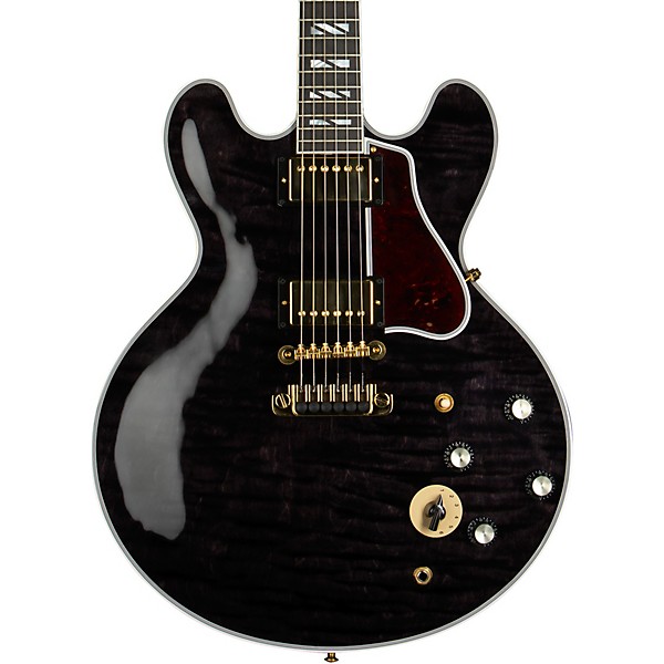 Gibson Custom B.B. King Lucille Legacy Semi-Hollow Electric Guitar Transparent Ebony