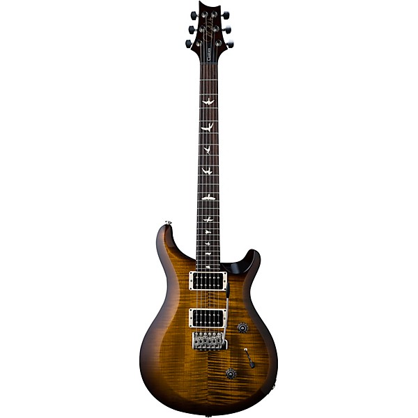 PRS S2 Custom 24 Electric Guitar Black Amber