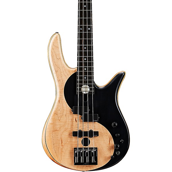 Fodera Yin Yang 4 Standard EMG 4-String Electric Bass Blister Maple Natural