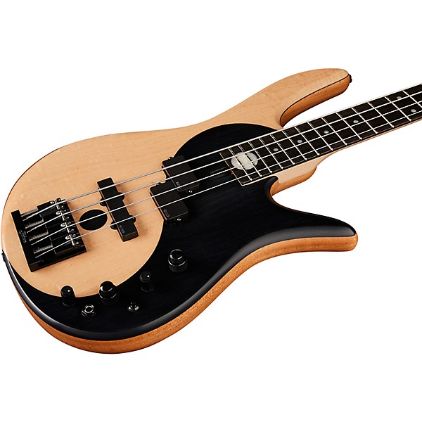 Fodera Yin Yang 4 Standard EMG 4-String Electric Bass Blister Maple Natural