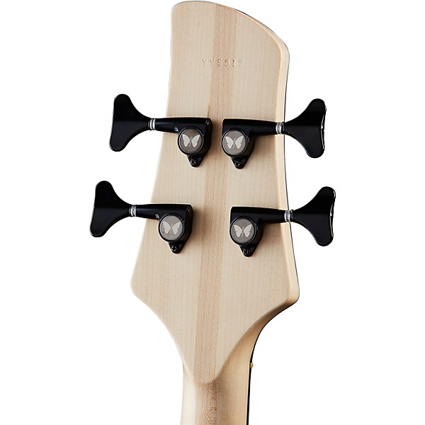 Fodera Yin Yang 4 Standard EMG 4-String Electric Bass Blister Maple Natural