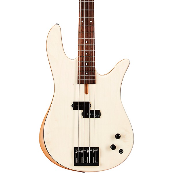 Fodera Monarch 4 Standard Indian Black Hardware 4-String Electric Bass Electric Bass Ivorywood