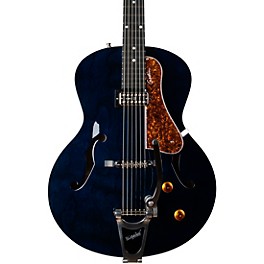 Godin 5th Avenue Night Club Hollow Body Electric Guitar Indigo Blue