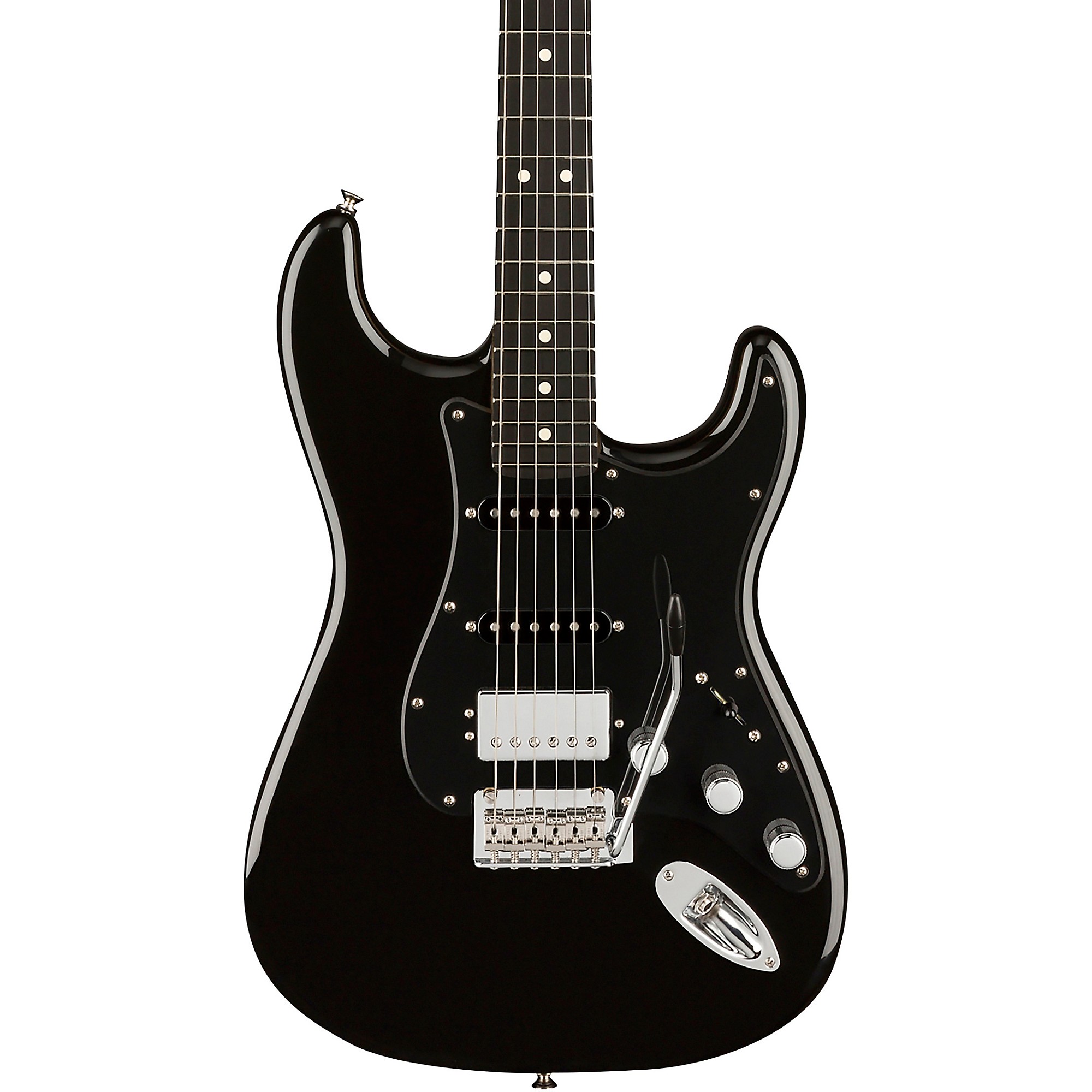 Stratocaster Pickguard HSS US 3 plis noir