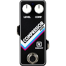 Open Box Keeley Compressor Mini Effects Pedal Level 1 Black