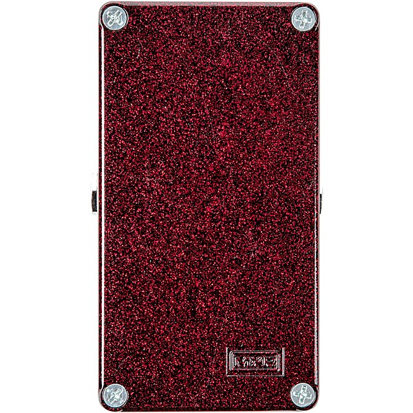 MXR FOD Drive Deep Red Sparkle With Free Barefoot Button Silver V1 Guitar Center Standard Footswitch Cap